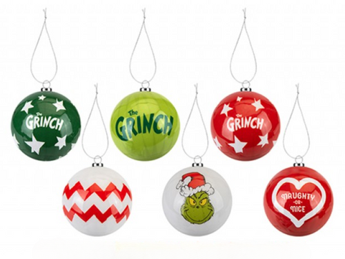 Grinch Bauble (Assorted Designs) Grinch Bauble (Assorted Designs)