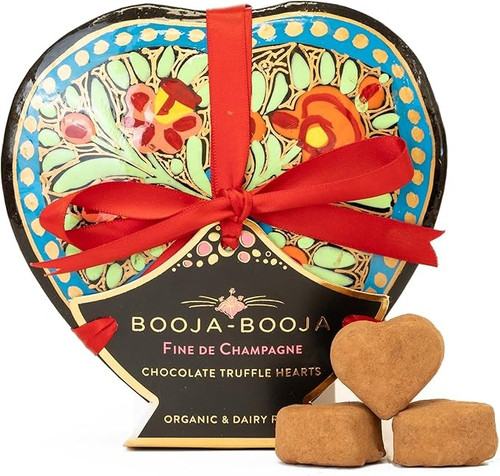 Booja-Booja Fine de Champagne Heart-shaped Box (115g) Booja-Booja Fine de Champagne Heart-shaped Box (115g)