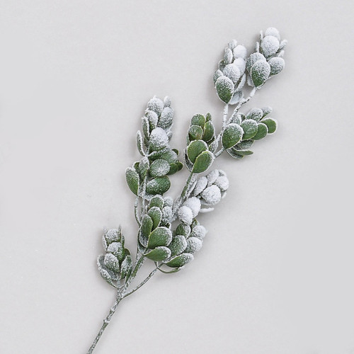 Frosted Mini Leaf Spray (73cm)