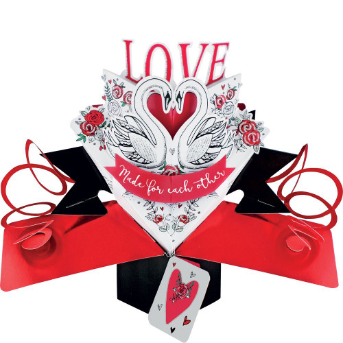 3D Pop Up Card by Second Nature - Made For Each Other