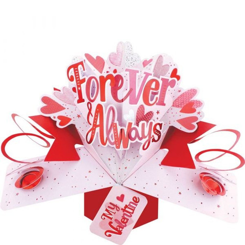 3D Pop Up Card by Second Nature - Forever & Always