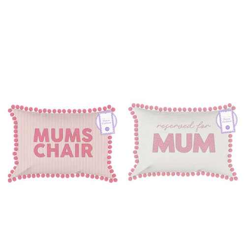 Mothers Day Slogan Cushion (Assorted)