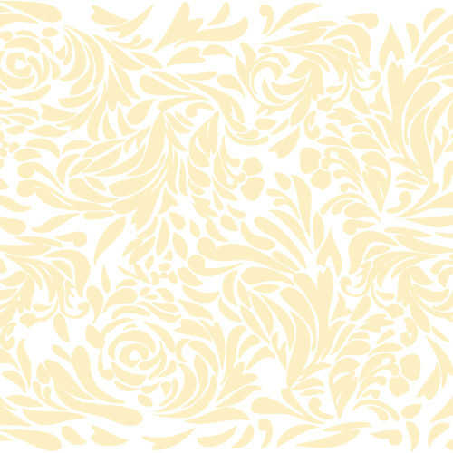 Cream Tempestuous Rose Frosted Cello Film (80cm x 50m)