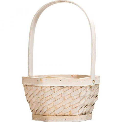 Hexagon Baskets White
