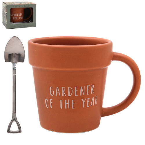 Gardener Of The Year Mug & Spoon