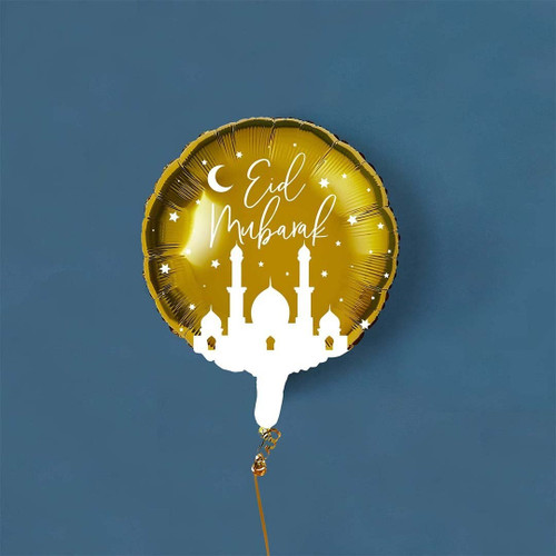 	Gold Eid Mubarak Foil Balloon (20inch)
