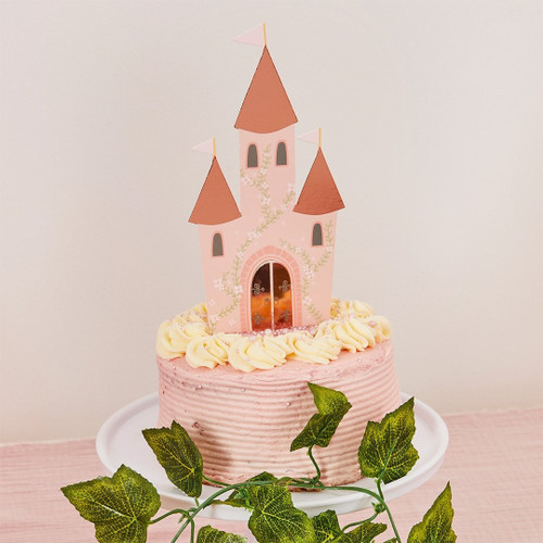 Castle Card Cake Topper