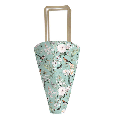 Apple Blossom Kraft Bouquet Bag