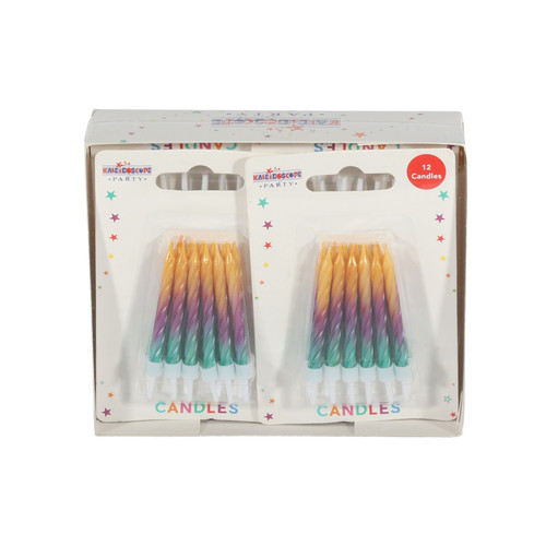 Bright Party Candles (Pack of 6)