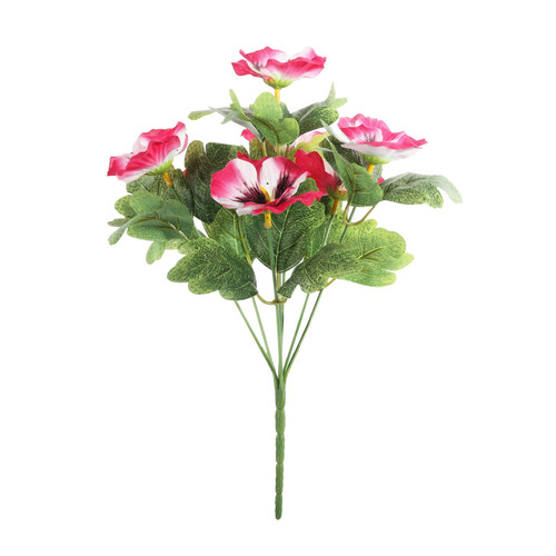 Essential Pink Pansy Bunch (7 Heads)