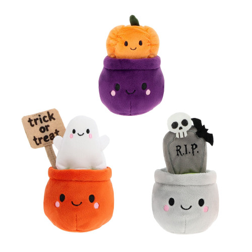 Assorted Halloween Botanical Plush (12cm)