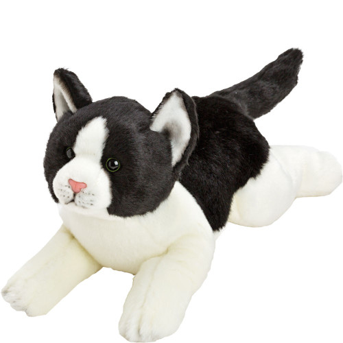 Suki - Large Resting Cat - Black and White