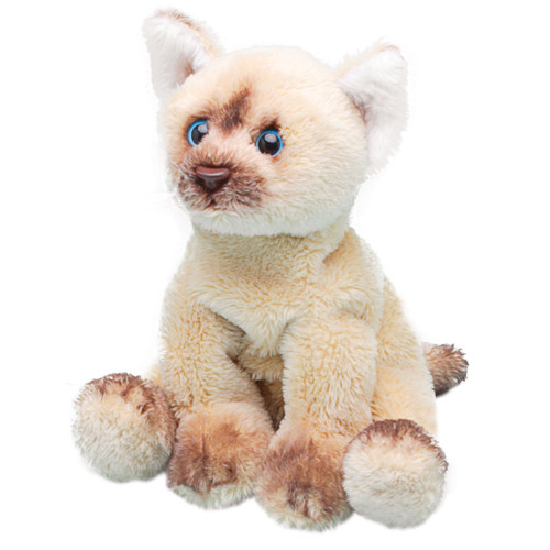 Suki - Small Sitting Realistic Cat - Himalayan