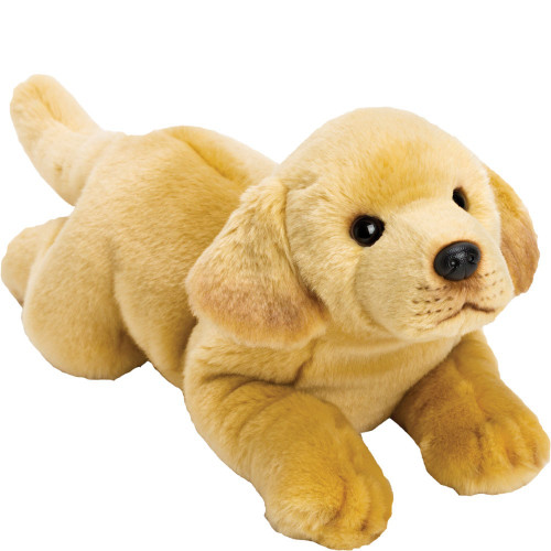 Suki - Resting Dog (30cm) - Yellow Labrador