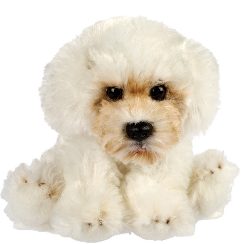 Suki - Small Sitting Realistic Dog - Maltese