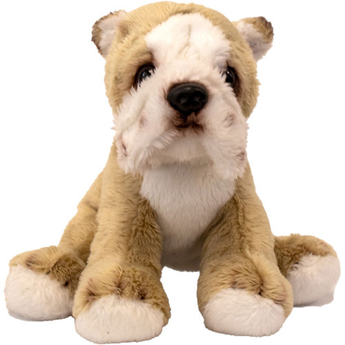 Suki - Small Sitting Realistic Dog - Bulldog