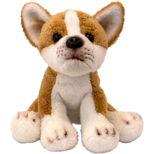 Suki - Small Sitting Realistic Dog - Welsh Corgi