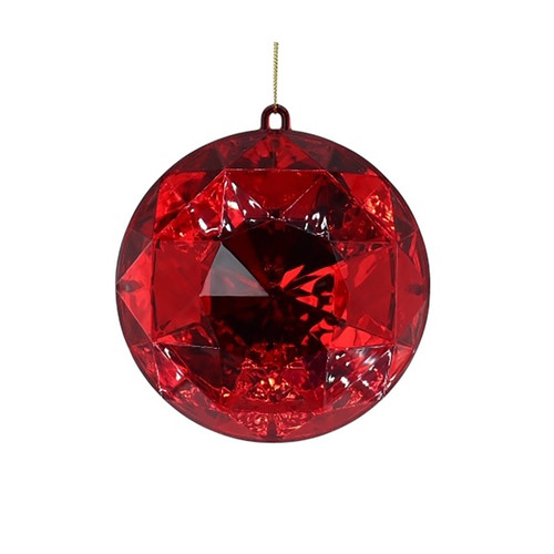 Red Diamond Hanging Decoration (13cm)
