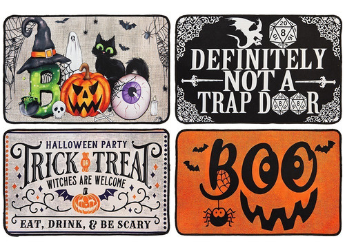 Halloween Door Mat (60x40cm) (Assorted Designs)