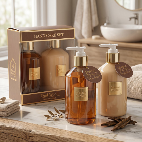 Oud Wood Luxury Hand Care Set