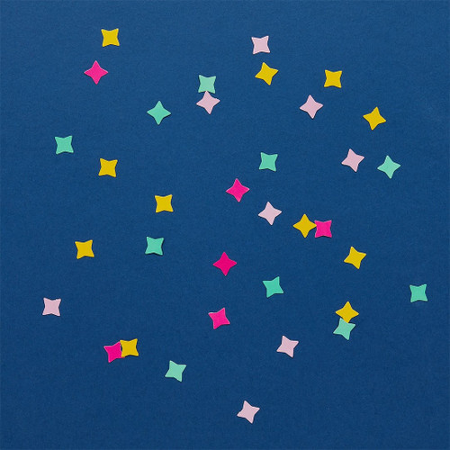 Bright Coloured Diwali Star Table Scatter (10g)