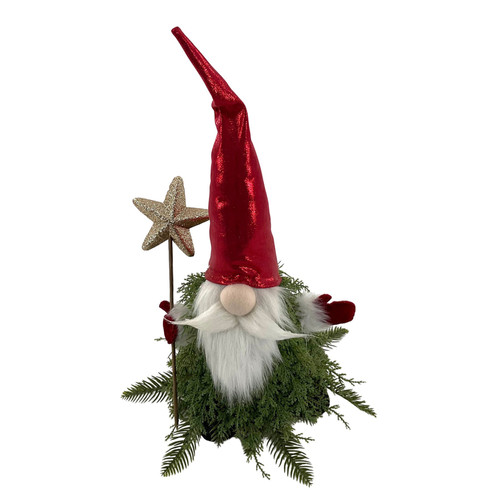 Tree Gonk with Red Hat & Star Wand (50cm)