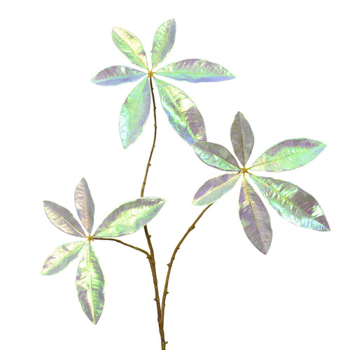 Iridescent Fatten Leaf Stem Pick (66cm)