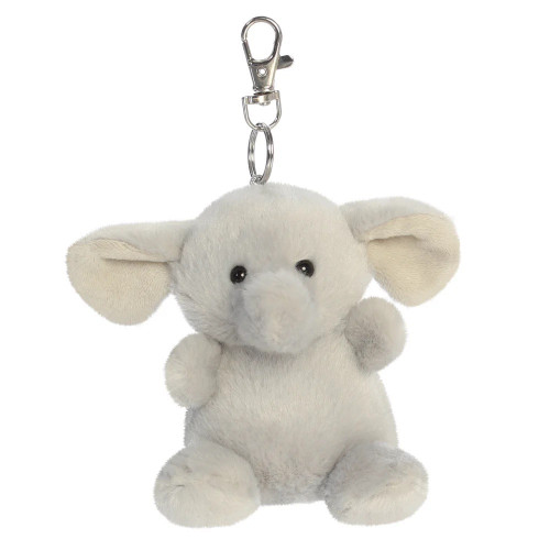Palm Pals Grey Elephant Clip-On (4 Inch)