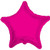 Hot Pink Star Balloon