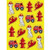 Fireman Party Stickers - multibuy - Special Price - Discontinued