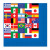 International Flag Luncheon Napkins - Discontinued