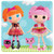 Lalaloopsy Square Party Dessert Plates - 18cm - Discontinued