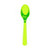 Lime Green Plastic Party Spoons - Discontinued