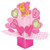 Teddy Bears 1st Birthday Girl Party Centrepiece - Discontinued
