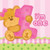 Teddy Bears 1st Birthday Girl Party Napkins - Discontinued