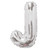 14" Silver Letter J Balloon 14" Silver Letter J Balloon
