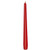 12 Red Taper Candles (25cm)