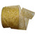 Gold Swirl Organza Ribbon (63mm x 10 yds)