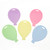 Pastel Balloon Shape Weight (Pack of 50)