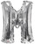 34"  Letter Balloon - M - Silver