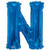 34"  Letter Balloon -  N - Blue