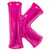 34"  Letter Balloon -  K - Pink