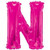 34"  Letter Balloon - N - Pink