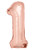 34"  Number Balloon - 1 - Rose Gold