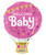 Pink Welcome Baby Hot Air Balloon