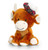 20cm Pippins Highland Cow By Keel Toys - Discontinued