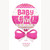Pink Baby Rattle Super Shape Balloon