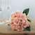 Peach Arundel Rose Bouquet 