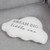 Bambino Linen Cloud Shaped Mini Cushion 'Dream Big Little One' - Discontinued