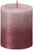 Rose Red Bolsius Rustic Metallic Candle (80 x 68mm)